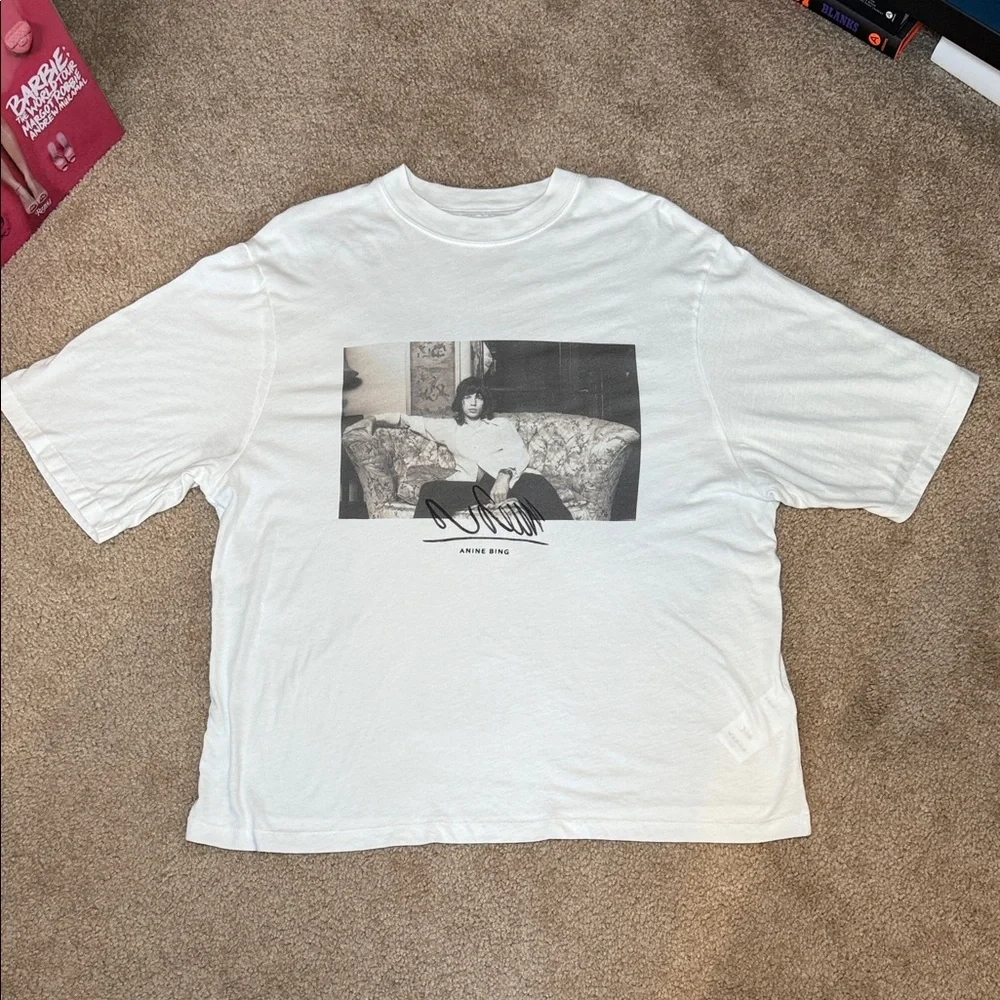 Anine Bing Avi Mick Jagger Tee - Picture 1 of 5